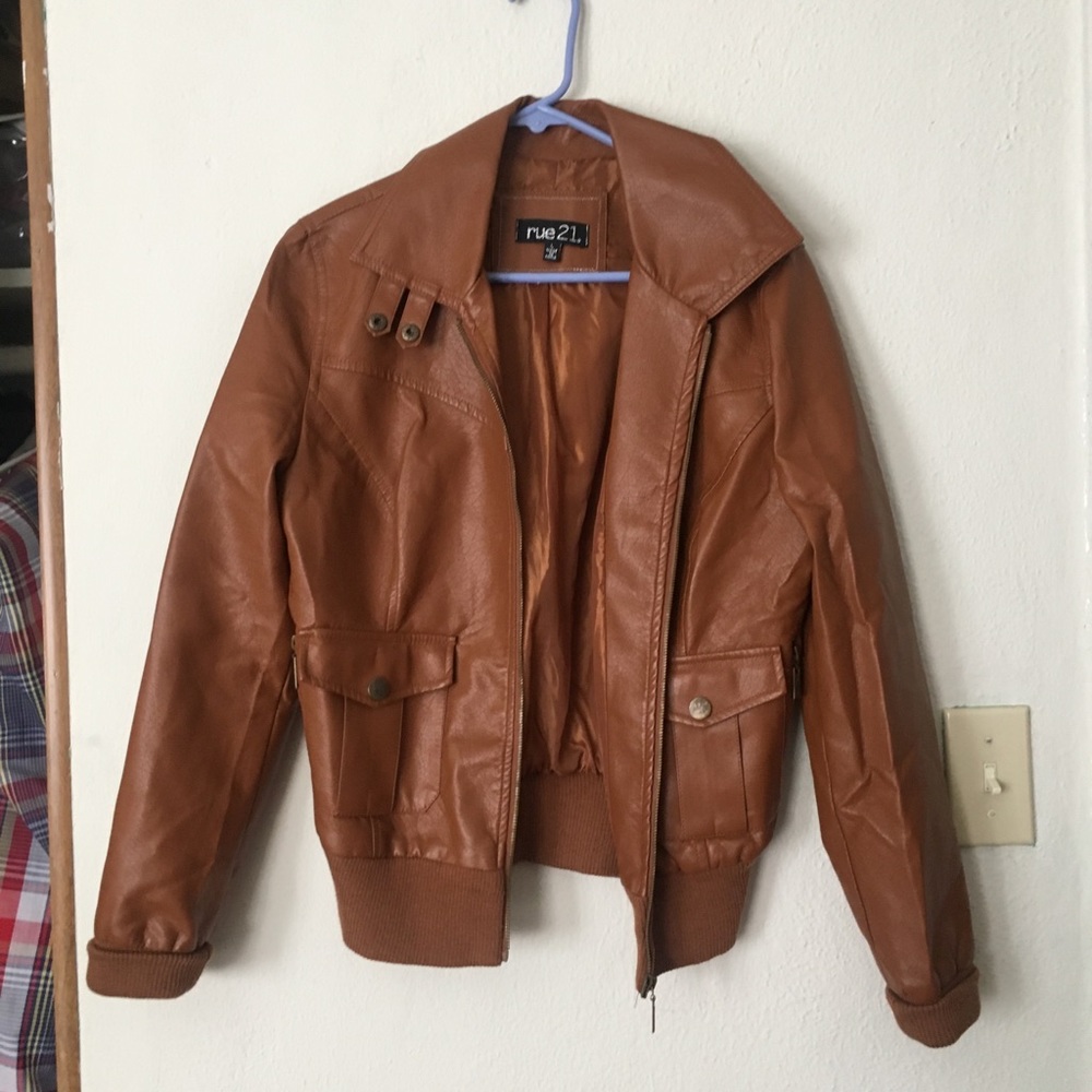 Tan jacket
